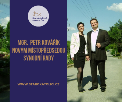 Mgr. Petr Kovářík novým místopředsedou synodní rady