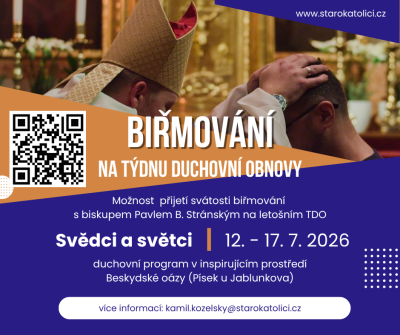 Biřmování na Týdnu duchovní obnovy