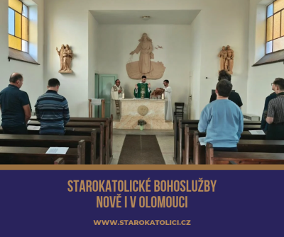 Starokatolické bohoslužby nově i v Olomouci